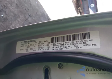 2014 Ram 1500 Big Horn from USA, damaged, VIN 1C6RR7LT7ES125155